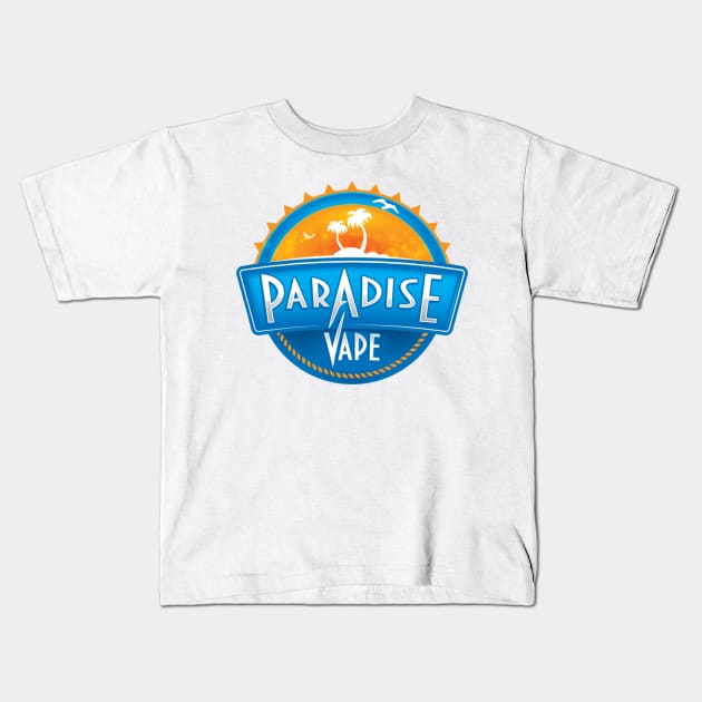 Paradise Vape Premium Ejuice Kids T-Shirt by PARADISEVAPE